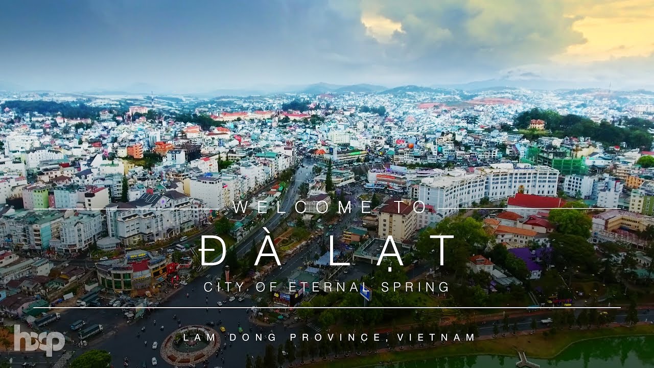 Vietnam - Da Lat The Romantic City by Drone 4K