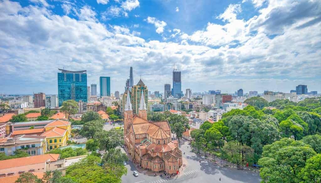 Notre Dame Cathedral in Ho Chi Minh City