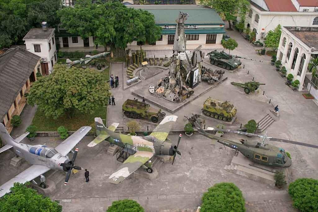 Vietnam Military History Museum in Hanoi