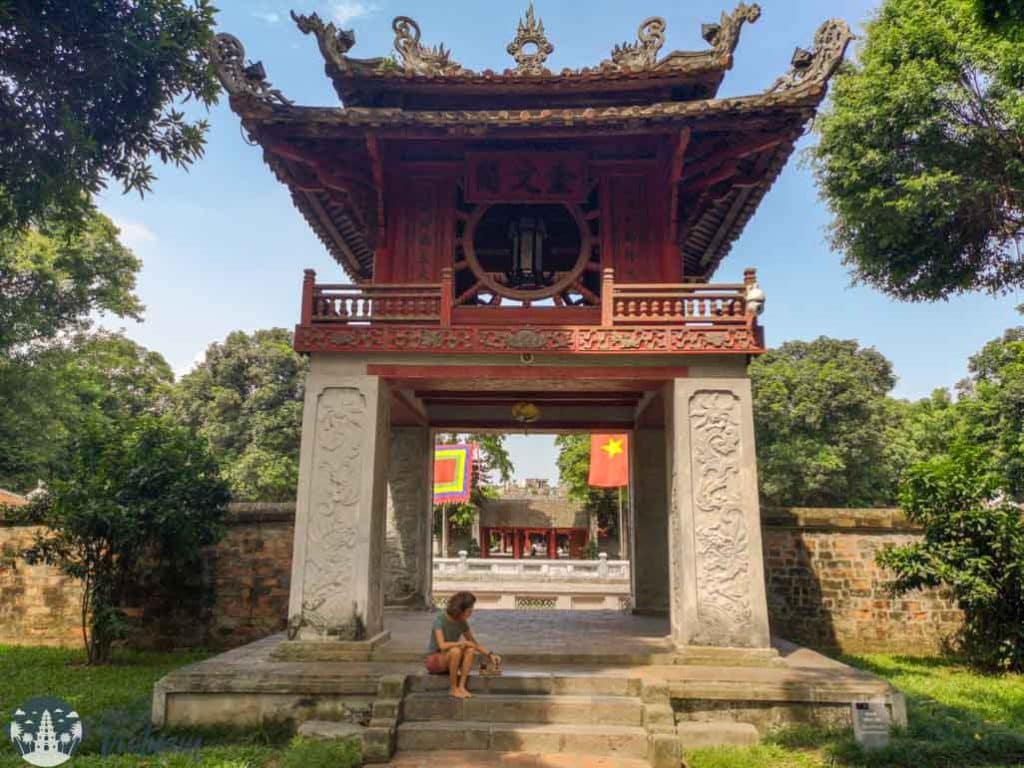 Temple of Literature in hanoi