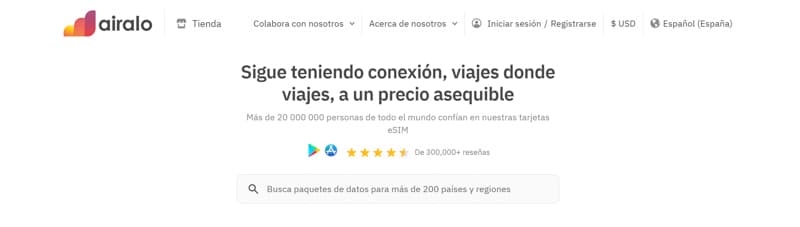 web de airalo esim