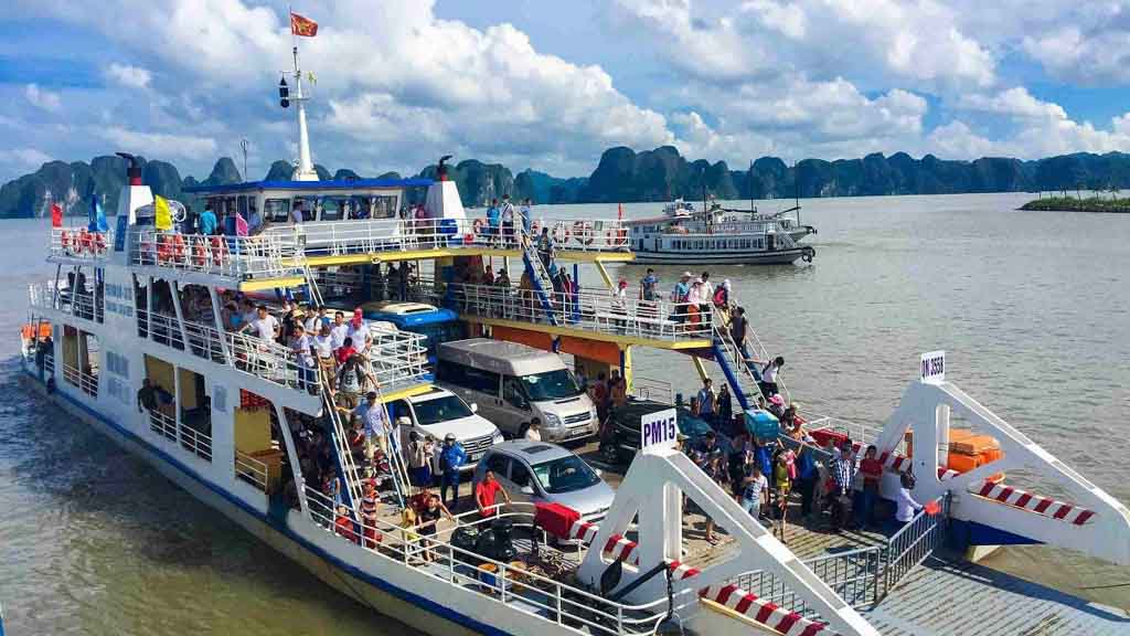 ferry haiphong - catba