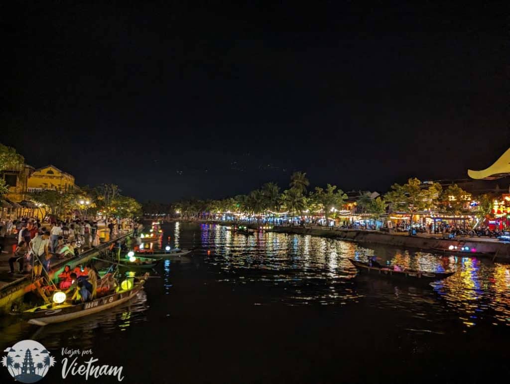 hoi an, vista nocturna