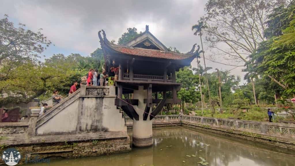 pagoda del pilar unico hanoi